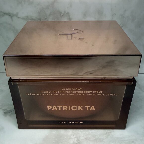 PATRICK TA MAJOR GLOW HIGH SHINE SKIN PROTECTING BODY CREME 220ml-FREE SHIPPING - Picture 1 of 3